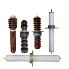Isolatori ad alta tensione di porcellana a tubo rotondo 72-100kv Isolatore ceramico ad alta tensione