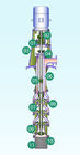 Multi pompa verticale elettrica della fase per il trasporto pulito o particella che contiene liquido