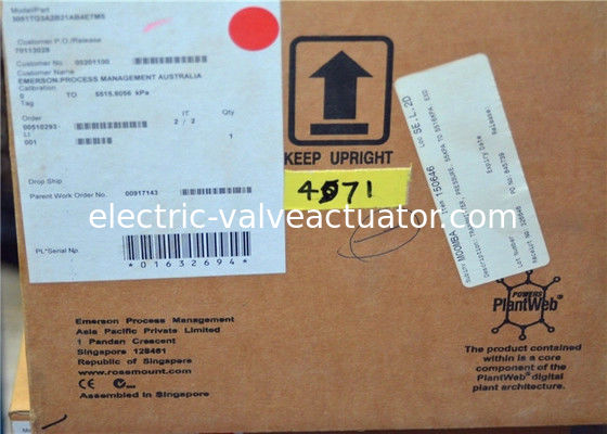 Un buon prezzo. Rosemount 3051TG Trasmettitore di pressione in linea 3051TG3A2C21AB4M5K5 -14,7 a 800PSI in linea