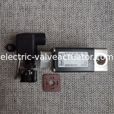 Un buon prezzo. Elettrovalvola a solenoide ad azione diretta serie Burkert 0330 020292 tensione 24V in linea