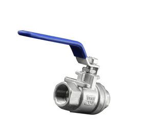 Un buon prezzo. Tipo interno 304/316 dell'acqua del filo della centrale elettrica della valvola del porto in due pezzi resistente della vite in linea