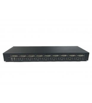 Un buon prezzo. Commutatore femminile del porto B DVI KVM di USB DC12V 8 con audio SW814D in linea