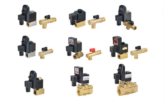 Un buon prezzo. Valvola di scarico elettronica d'ottone diritta di RPT 15mm RPT-10K-25 in linea