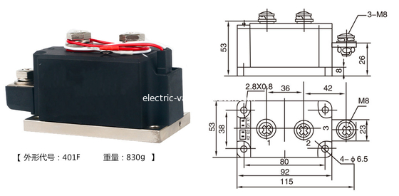 Un buon prezzo. Modulo a tiristori MTC600A 2000V/1600V Doppia direzione Struttura di piegatura completa in linea