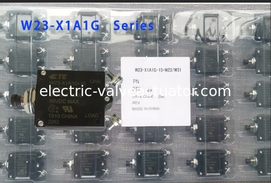 Un buon prezzo. Push Button Panel Mount Termal Circuit Breaker TE Circuit Breaker W23-X1A1G-15 in linea