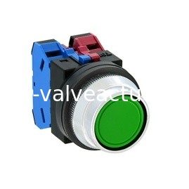 Un buon prezzo. ABN2F11G Illuminazione verde pulsante di accensione φ30 foro di montaggio in linea
