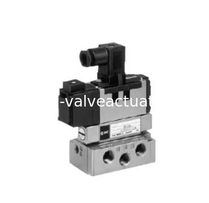 Un buon prezzo. SMC Valvola solenoide sigillata in metallo a due posizioni a cinque vie pilotata VS-7-6-FG-S-B in linea