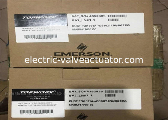 Un buon prezzo. Emerson TXP-P2CGNPM Wireless Programmable Logic Controller Indicatore di posizione a basso profilo in linea