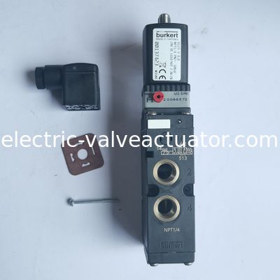 Un buon prezzo. BURKERT Elettrovalvola pilotata 6519 Serie 137423 6519AK-H08 O-NM82-B5-024/DC-02 in linea