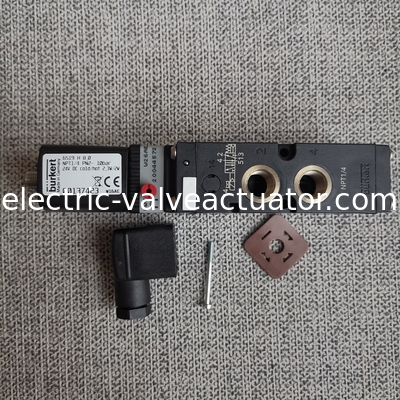Un buon prezzo. Valvola pneumatica solenoide a comando pilota della serie Burkert 6519 137423 in linea