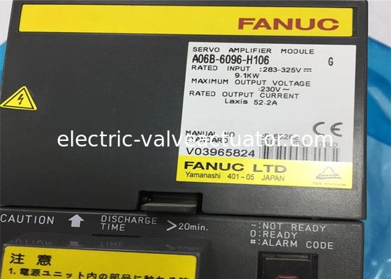 Un buon prezzo. 283-325V,9.1KW A06B-6096-H106 AC Servo Amplifier Fanuc ALPHA SERVO MODULE in linea