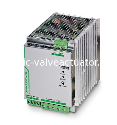 Un buon prezzo. Phoenix QUINT-PS/3AC/24DC/40 2866802 power module, three-phase AC input, 24V DC output, 40W in linea