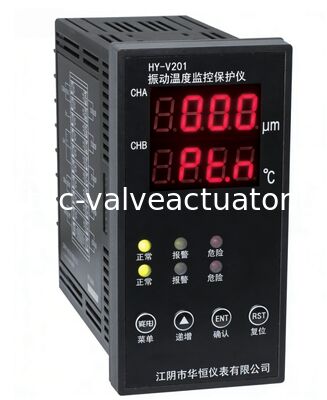 Un buon prezzo. Hua Heng HY-V201 Monitor di vibrazione e temperatura industriale con ampiezza da 0 a 500 μm, uscita da 4 a 20 mA e display LED in linea