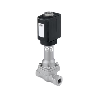 Un buon prezzo. Valvola solenoide di isolamento ad azione diretta tipo Burkert 6026 per il controllo dei fluidi industriali in linea