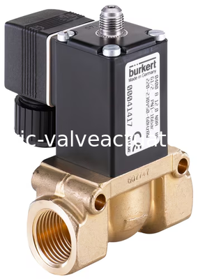 Un buon prezzo. Valvola solenoidale a roccia a azione diretta di tipo Burkert 0331 in configurazioni 2/2-way e 3/2-way in linea