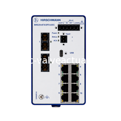 Un buon prezzo. Hirschmann BRS20-8TX/2FX-EEC Switch Ethernet Industriale Gestito 8TX + 2FX Fibra in linea
