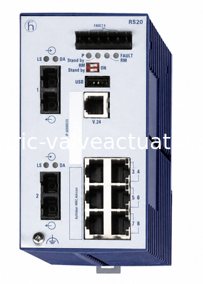 Un buon prezzo. Hirschmann RS20-0800S2S2SDAEHC Rugged Industrial Managed Switch con collegamenti in fibra per reti di automazione in linea
