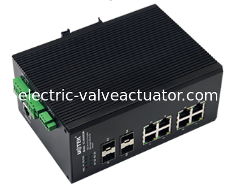 Un buon prezzo. UOTEK UT-66408GM 8GE+4G Full Gigabit Managed Industrial Ethernet Switch L2 Switch di gestione della rete in linea