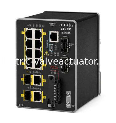 Un buon prezzo. Cisco IE-2000-8TC-B Industrial Managed Switch 10-Port 8x 10/100 Fast Ethernet + 2x Ports Uplink Serie IE2000 in linea