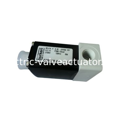 Un buon prezzo. Burkert 0124 Valvola solenoidale di armatura 2/2 Direzione Valvola elettromagnetica ad azione diretta per il controllo dei fluidi industriali in linea