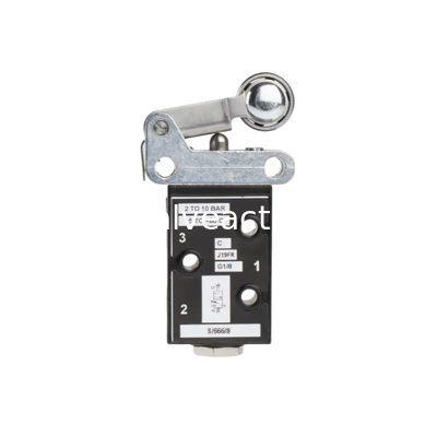 Un buon prezzo. Norgren S/666/83/R Valvola manuale pneumatica 197 L/min G1/8 Valvola di controllo dell'aria a rulli 3/2 in linea