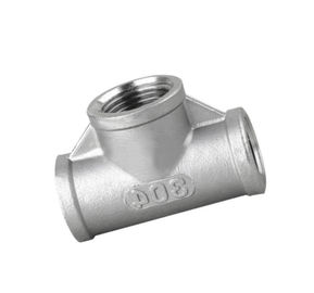 Un buon prezzo. Tubo interno femminile della valvola dell'acciaio inossidabile DN6-DN100 degli accessori per tubi del T del filo in linea