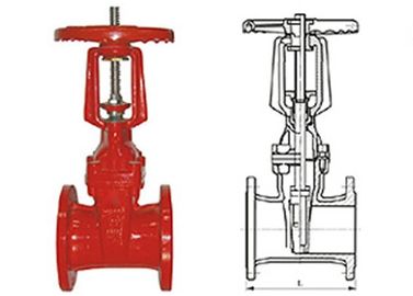 Un buon prezzo. L'acciaio inossidabile aumentante del cancello del gambo di industria RRHX della valvola resiliente della centrale elettrica stacca GB9113 dal gambo in linea