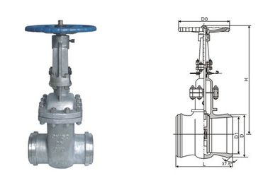 Un buon prezzo. DS / acciaio fuso Pipeline Z64H porta acqua valvola sigillato da flangia e saldatura in linea
