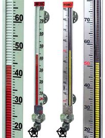 Un buon prezzo. In acciaio e plastica ABS livello magnetici lembo gauge indicatore (tipo UHZ) in linea