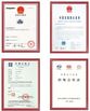 Porcellana Hontai Machinery and equipment (HK) Co. ltd Certificazioni